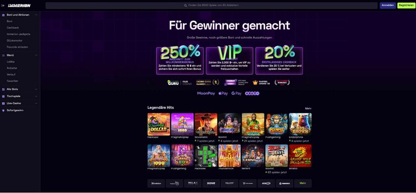 Recensione di Immerion Casino